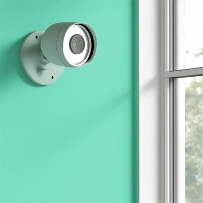 Boston vivint camera facing a window